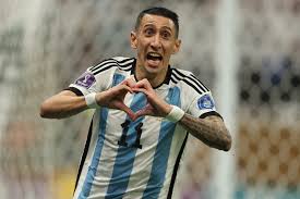 Di Maria em jogo de Argentina Foto: Argentina/Divulgação