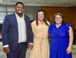 Presidente do TCE de Sergipe recebe Superintendente da Juventude para discutir ações de protagonismo jovem